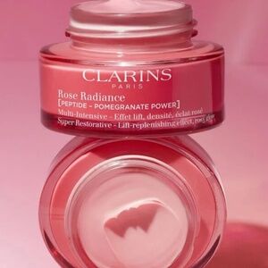 Clarins rose radiance peptide multi intensive restorative cream new sealed